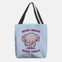 Elephants Never Forgive-None-Basic Tote-Bag-kg07