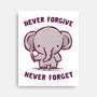 Elephants Never Forgive-None-Stretched-Canvas-kg07