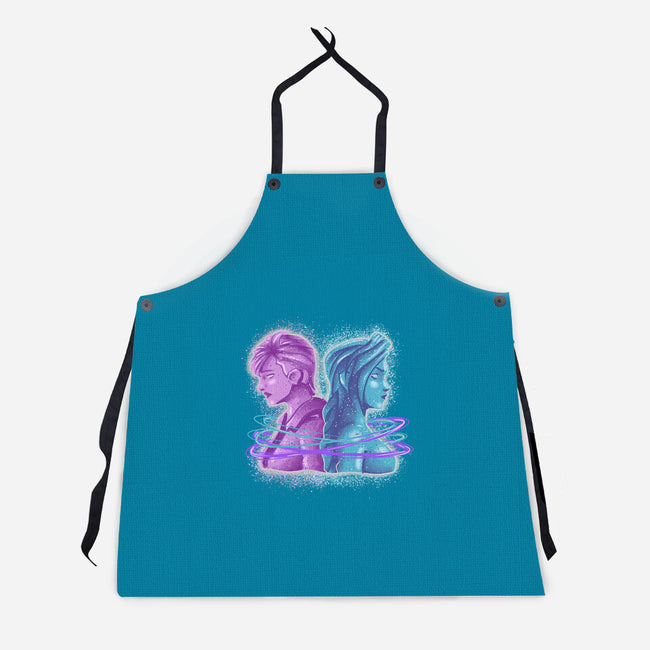 Sister Or Enemies-Unisex-Kitchen-Apron-nickzzarto