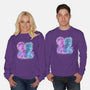 Sister Or Enemies-Unisex-Crew Neck-Sweatshirt-nickzzarto