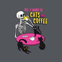 Skull And Cats-Mens-Basic-Tee-yumie