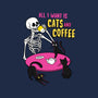 Skull And Cats-Baby-Basic-Tee-yumie