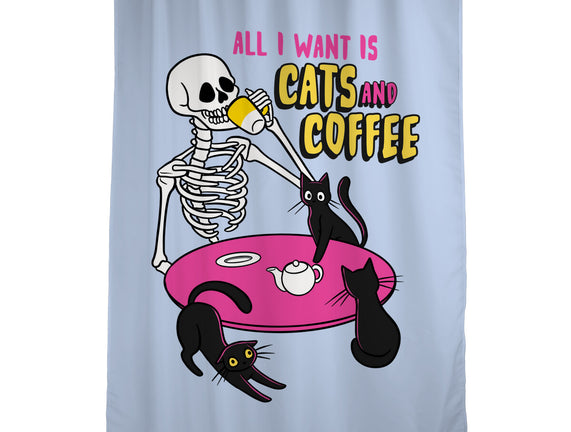 Skull And Cats