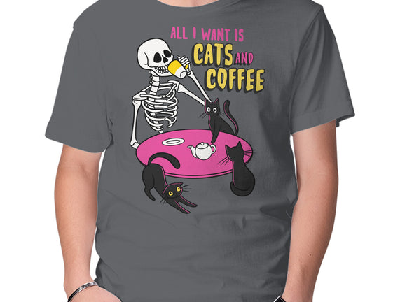 Skull And Cats