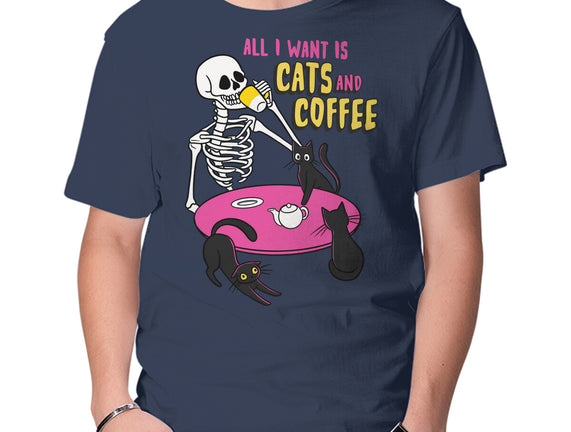 Skull And Cats