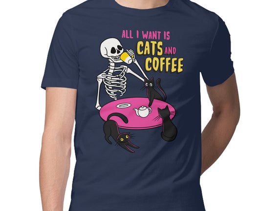 Skull And Cats