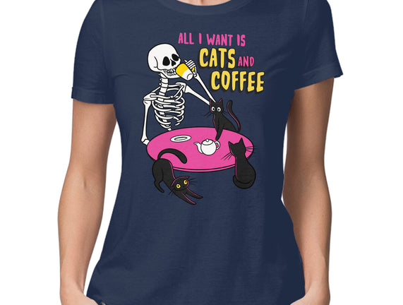 Skull And Cats