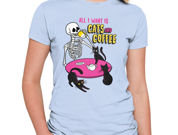 Skull And Cats