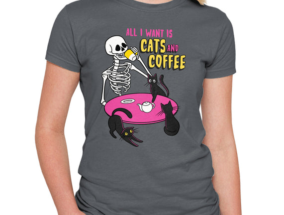 Skull And Cats