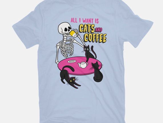 Skull And Cats