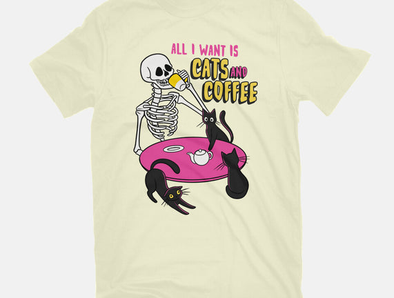 Skull And Cats