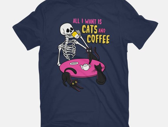 Skull And Cats