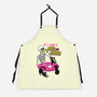 Skull And Cats-Unisex-Kitchen-Apron-yumie