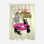 Skull And Cats-None-Polyester-Shower Curtain-yumie