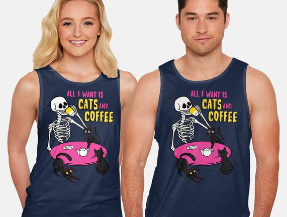 Skull And Cats