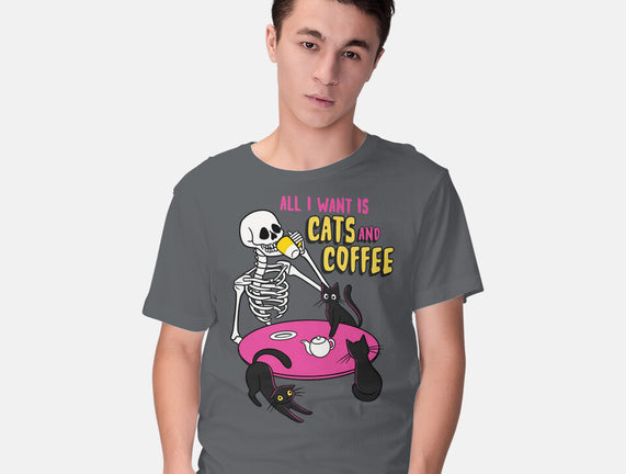 Skull And Cats