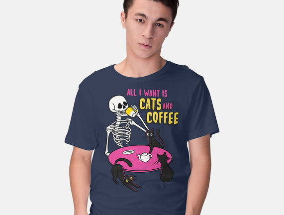 Skull And Cats