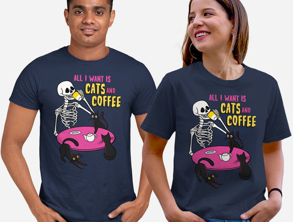 Skull And Cats