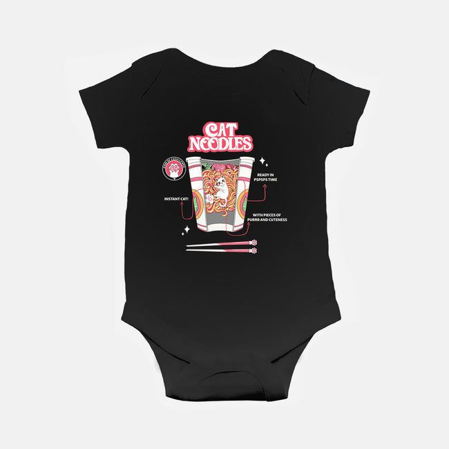 Cat Noodles-Baby-Basic-Onesie-yumie