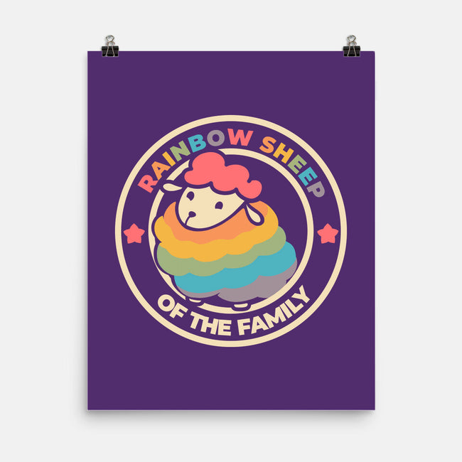 Rainbow Sheep-None-Matte-Poster-yumie