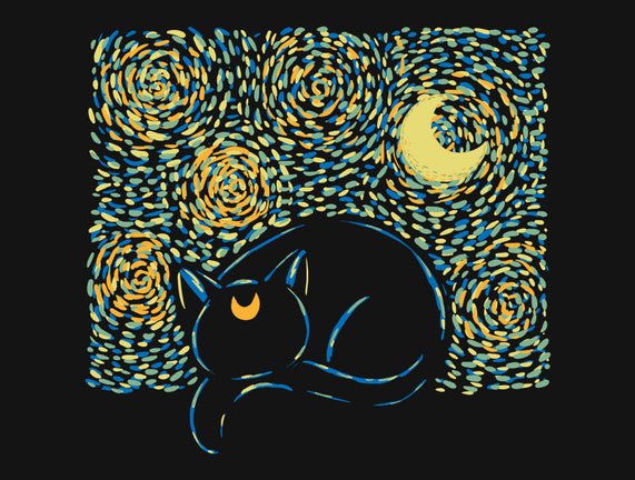 Starry Cat Art