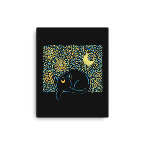 Starry Cat Art