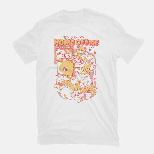 This Is My Home Office-Unisex-Basic-Tee-yumie