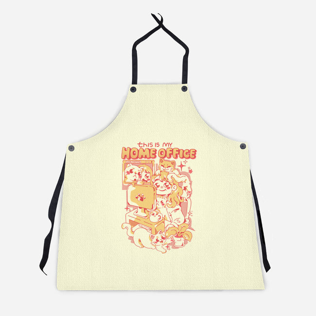 This Is My Home Office-Unisex-Kitchen-Apron-yumie