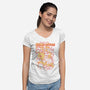 This Is My Home Office-Womens-V-Neck-Tee-yumie