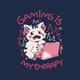 Gaming Is My Therapy-Womens-Basic-Tee-yumie