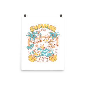 Summer Beach Cats