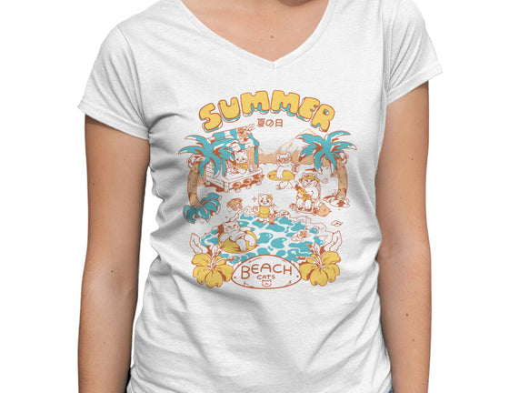 Summer Beach Cats