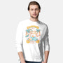 Summer Beach Cats-Mens-Long Sleeved-Tee-yumie