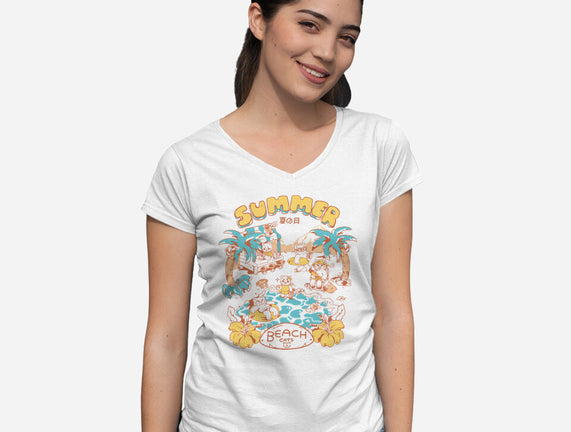 Summer Beach Cats