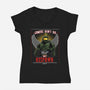 Gamer Meme-Womens-V-Neck-Tee-AndreusD