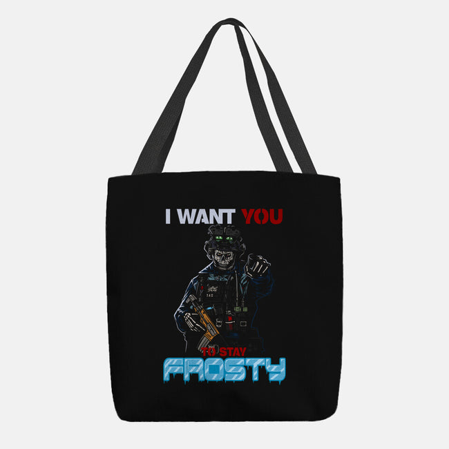 Stay Frosty-None-Basic Tote-Bag-AndreusD