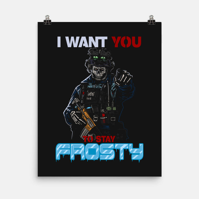 Stay Frosty-None-Matte-Poster-AndreusD