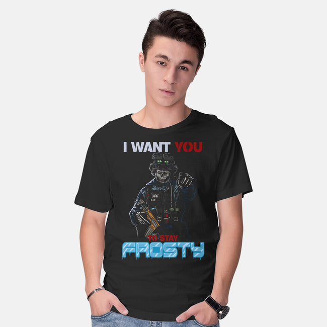 Stay Frosty-Mens-Basic-Tee-AndreusD