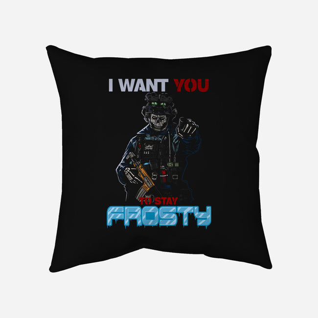 Stay Frosty-None-Removable Cover w Insert-Throw Pillow-AndreusD