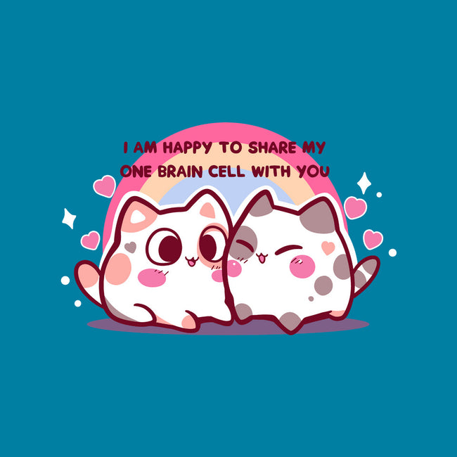 Happy To Share My Brain Cell-Womens-Basic-Tee-TechraNova