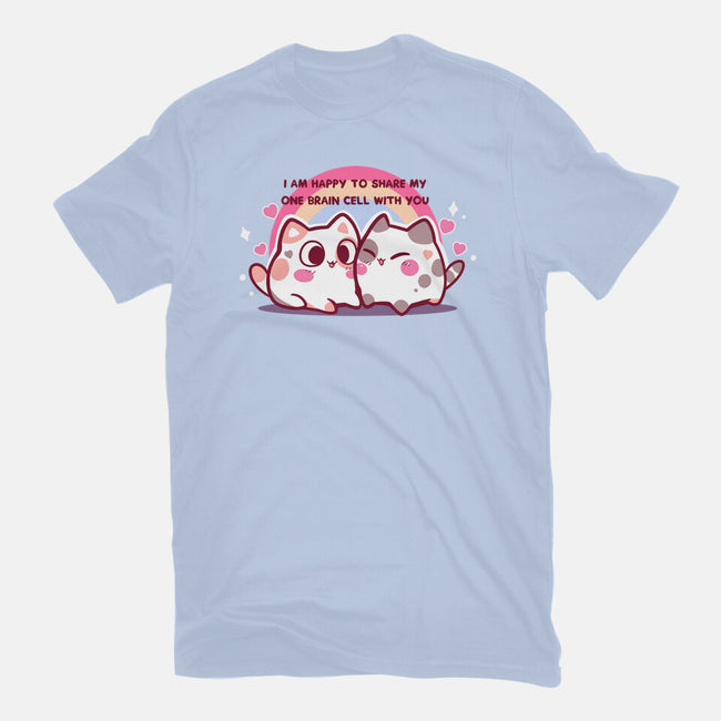 Happy To Share My Brain Cell-Womens-Basic-Tee-TechraNova