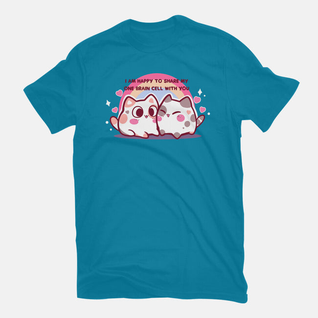 Happy To Share My Brain Cell-Womens-Basic-Tee-TechraNova