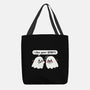 Ghost Likes Your Spirit-None-Basic Tote-Bag-TechraNova