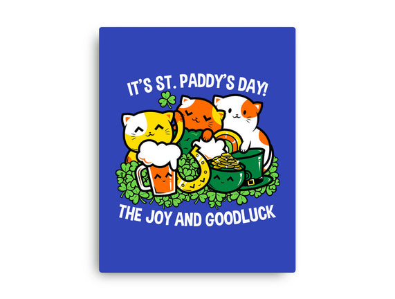 It's Saint Paddy's Day