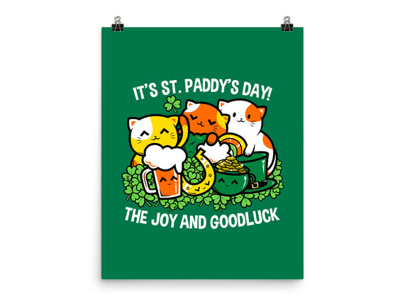 It's Saint Paddy's Day