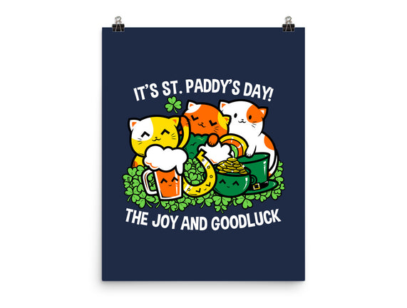 It's Saint Paddy's Day