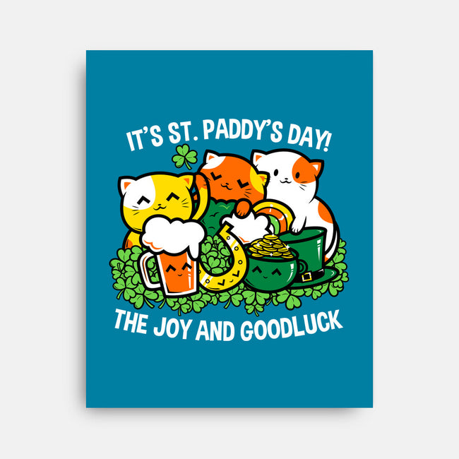 It's Saint Paddy's Day-None-Stretched-Canvas-krisren28