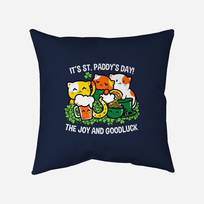 It's Saint Paddy's Day-None-Removable Cover w Insert-Throw Pillow-krisren28