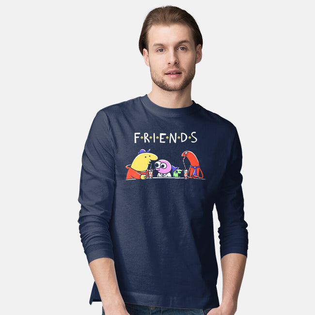 The One With The Smiles-Mens-Long Sleeved-Tee-estudiofitas