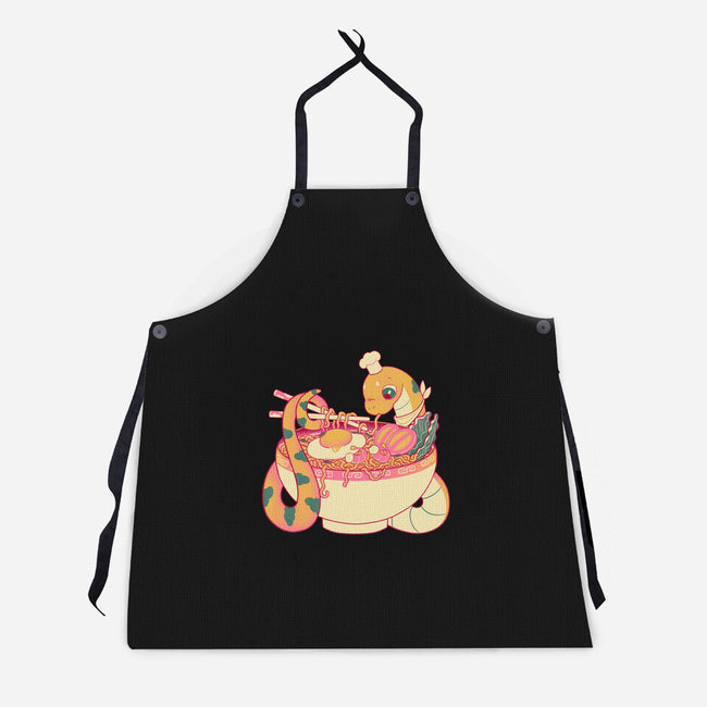 Danger Noodle-Unisex-Kitchen-Apron-naomori